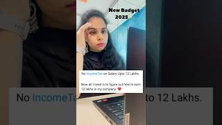 New tax regime 2025💰 #2025budget #incometax #incometaxreturn #incometax2025 #notax #india #itlife