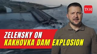Volodymyr Zelenskyy says "Nova Kakhovka dam Blast" will not stop Military Plans...