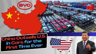 China Surpasses U.S. in Car Sales for the First Time ever | AI Robot Semiconductor EV Chip