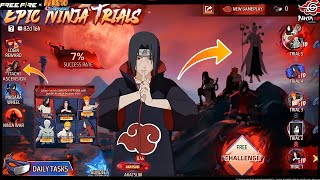 Naruto Chapter 2 Event l Free Fire New Event l Ff New Event l How to Complete Naruto Chapter 2 Event