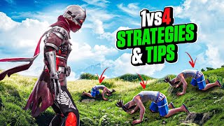 How to Handle Every 1vs4 Situation?🔥Tips & Strategies by Zerox🥷🏻