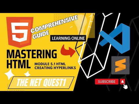 Mastering HTML - A Comprehensive Guide | HTML Creating Hyperlinks