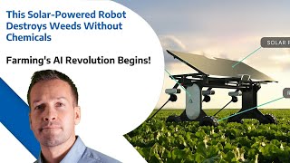 This Solar Powered Robot Destroys Weeds Without Chemicals  - Farming's AI Revolution Begins!