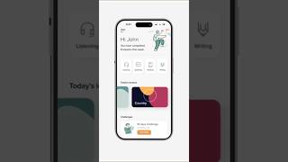 E-Learning Mobile App UI Design | Figma to Flutter Interaction Animation #figma #flutter