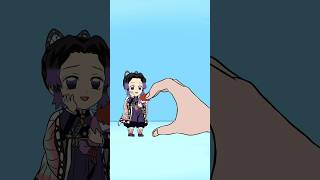 hand heart demon slayer ❤️ #demonslayer #nezuko #tanjiro #shorts #shortvideo #funny #2danimation