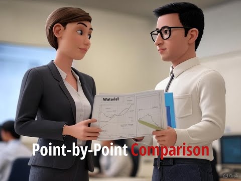 Point by point Comparison: Waterfall vs Agile