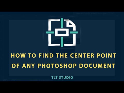 How To Find The Center Of Your Photoshop Document