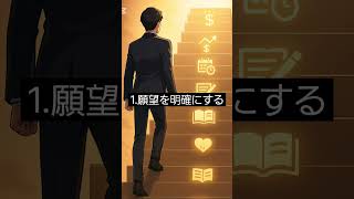 願望は、ただ思っているだけでは実現しない。ナポレオン・ヒル『思考は現実化する』が教えてくれる人生を変える【6つのステップ】#思考は現実化する #自己啓発 #成功哲学 #目標達成 #モチベーション向上