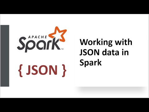 How to read/write JSON file/data in Apache Spark