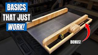 Beginners Crosscut Sled - Dead Easy Build!