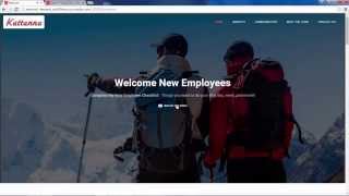 Oracle Cloud HR On Boarding Portal Experience - new employees -
