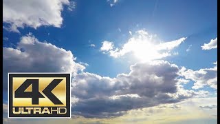 4k  Clouds Loop Moving Background Animation Video Effects