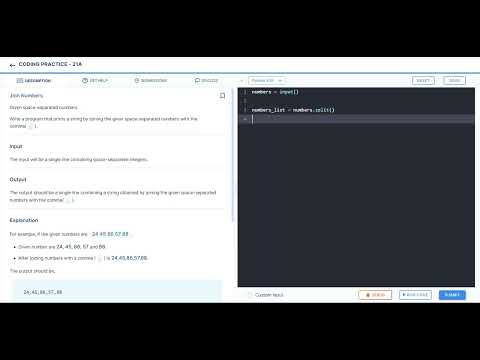 Python | Coding Practice 21A | ccbp