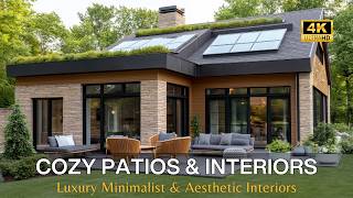Timeless & Modern | 2025 Luxury Minimalist Homes with Cozy Patios & Aesthetic Interiors