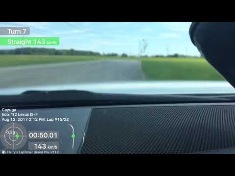 Toronto Motorsport Park - Lexus IS-F Hot Lap