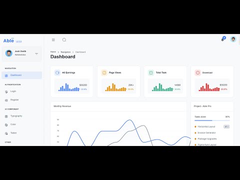 Angular Admin: Creating a Dynamic Data Visualization Dashboard