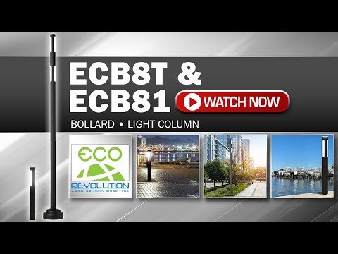 ThermaLED Contemporary Bollard/Light Column - Eco Revolution