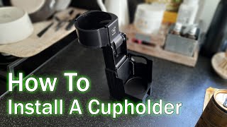 How To Install Cupholder - Mercedes CLS55 AMG W219 C219