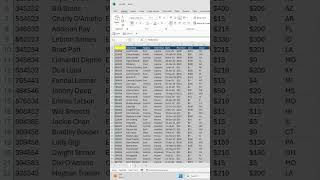 Active cell highlight in Excel for fresher #shorts #excel #cell #microsoft #sheet #short #video #msd