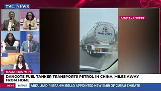 Naija Triumphs | Dangote Fuel Tanker Spotted In China