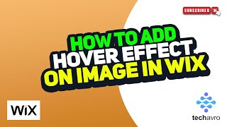 How to Add Hover Effect on Image in Wix 2025