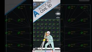 Automated Grid Points - Civil 3D Made Easy #tutorial #Civil3Dshorts #viral