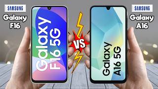 Samsung Galaxy F16 Vs Samsung Galaxy A16 - Which is BEST For You?