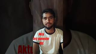 Aktu #aktu3rdsemester exam date #cse#csestudent #b.tech#b.techstudent