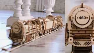 UGEARS: Unique mechanical 3d models for self-assembly without glue, made from natural materials.