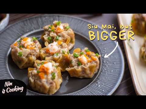 Shumai | How To Make Siu Mai Thai Style | I Make a CHUBBY Siu Mai |