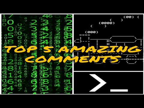 Top 5 Amazing comments Termux
