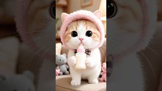 Happy Dancing Cat ❤️😍 #2025 #aigenerated #catvideos #catshorts #trendingshorts #catdance  #fyp2025