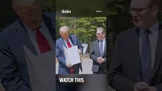 Trump drops US-UK trade deal paperwork at G7