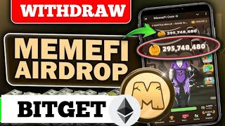 IMPORT #MEMEFI WALLET TO BITGET FOR COIN WITHDRAWAL | FULL STEPS #onus #airdrop #tap2earn