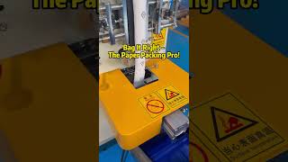 The paper packaging pro! #automaticpouchpackingmachines #factory  #machine #packaging