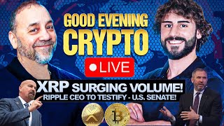 🚨 BREAKING: RIPPLE CEO TO TESTIFY TO U.S. SENATE BANKING COMMITTEE! 🚨 XRP #1 U.S. DIGITAL ASSET!