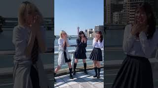 左から偏見ください🙌🏻　#short #dance #制服ダンス#YUION #ゆいおんうえすと #福岡　#fyp