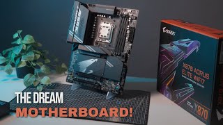 GIGABYTE  X870 AORUS ELITE : The Dream Motherboard for Gamers!