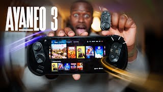 AYANEO 3 – World’s First Ryzen 9 AI HX 370 Modular Handheld!