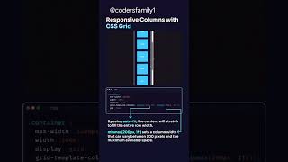responsive columns with CSS grid #responsive #columns #with #layout #with #css #html