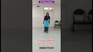 Knee replacement #Knee bending #walking #jointreplacement #lifechanging #kneepain#drpawankamal