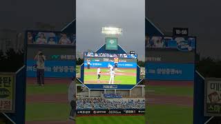 2025 시즌 삼성라이온즈 루키 배찬승 시구 (2024.9.28)