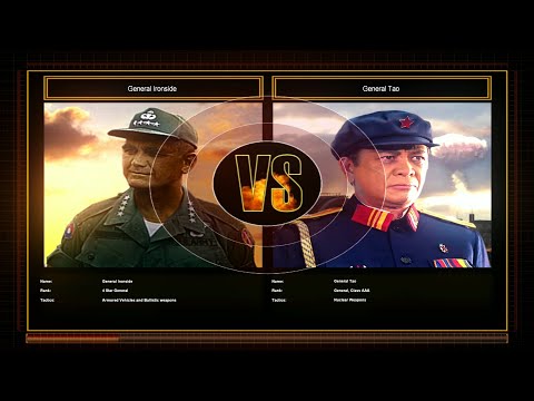 CnC Generals ZH Shockwave - Armor General Vs Nuke General Challenge