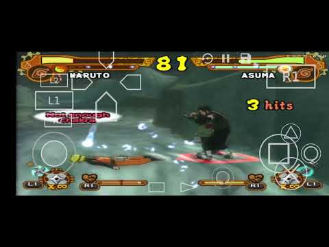 NARUTO VS ASUMA #naruto #aethersx2 #narutoshippuden