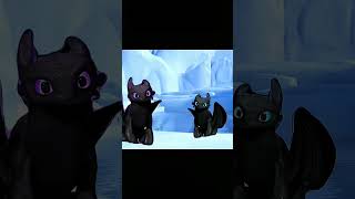 #howtotrainyourdragon #dragon #krokmou #nightfury #httyd3 #toothless