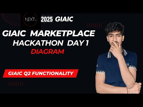 Giaic Marketplace Hackathon | Diagram | Day1