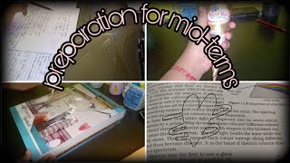preparing for mid-terms 🌱🦋      #studytales #studyvlog #midterms       #10thgrader