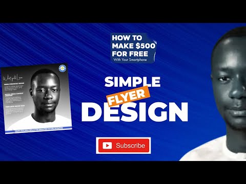 Design a Stunning Flyer in 5minutes  – No Experience Needed!