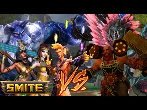SMITE - 4 v 2 Match Up! (ft. TheMKNinja and friends!)