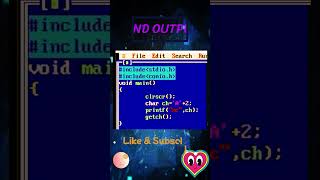 "A + 2 = ? 🤔 Wait... It’s a LETTER?!" #coding #turboc++